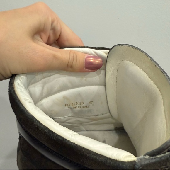 Men's Black & Grey Saint Laurent Sneakers - Picture 3 of 8